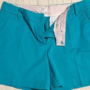 crown & ivy Bright Teal Chino Shorts